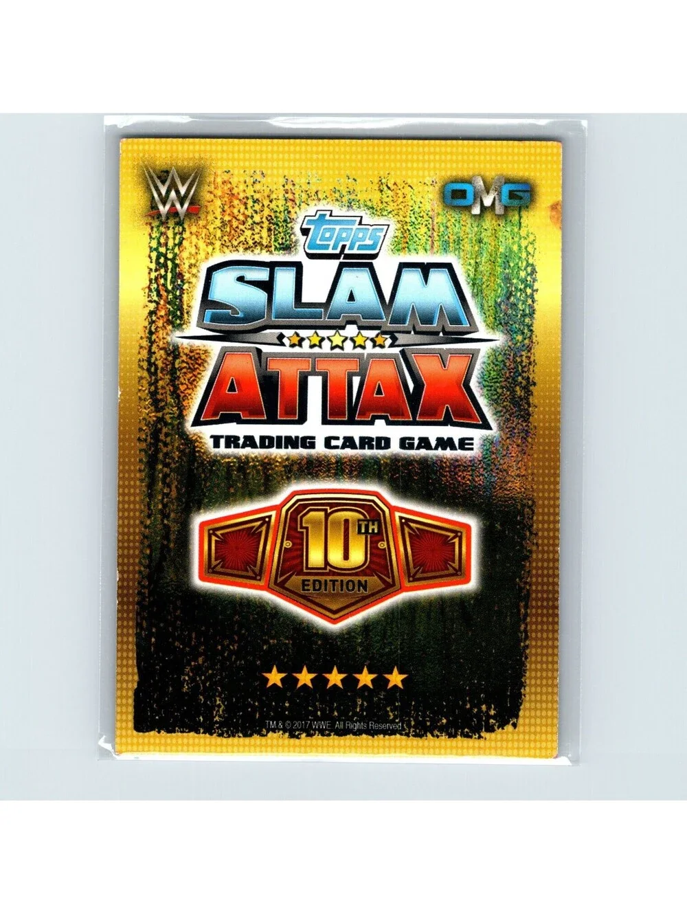2017 Topps WWE Slam Attax 10th Edition Undertaker #78 OMG